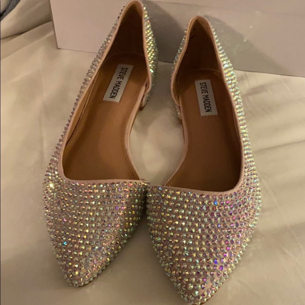 Steve Madden sparkly flat